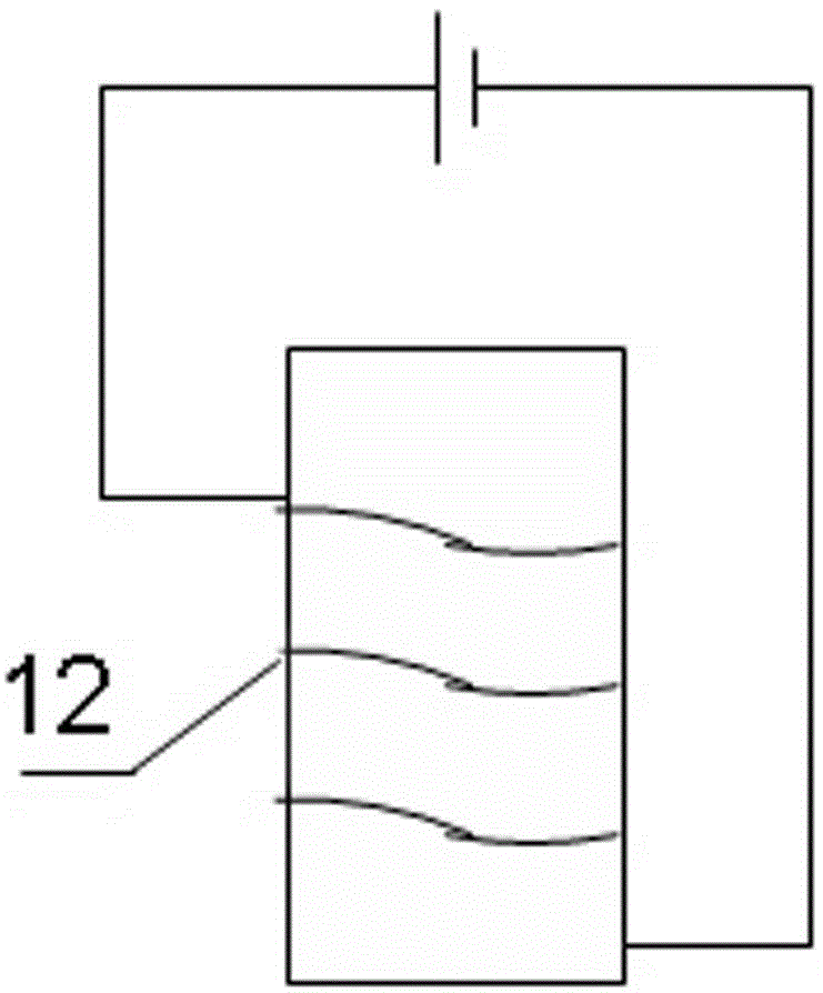 A method and device for preparing a p-type doped amorphous silicon thin film