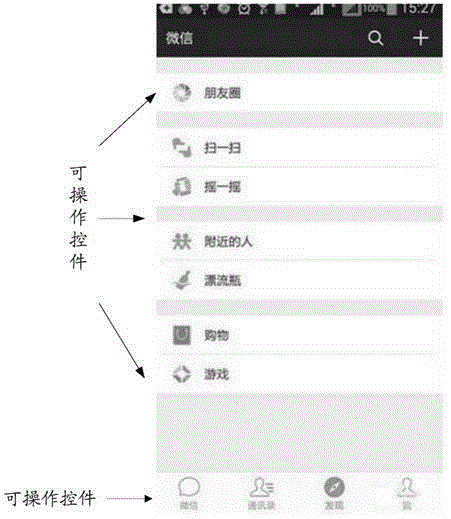 Visual effect comparison test device of user interfaces and realization method of visual effect comparison test device of user interfaces