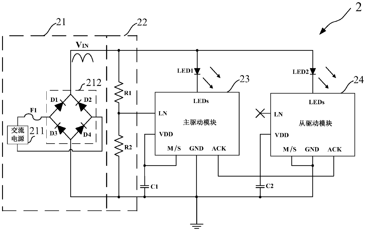 A control circuit and method for adjusting LED color temperature or brightness