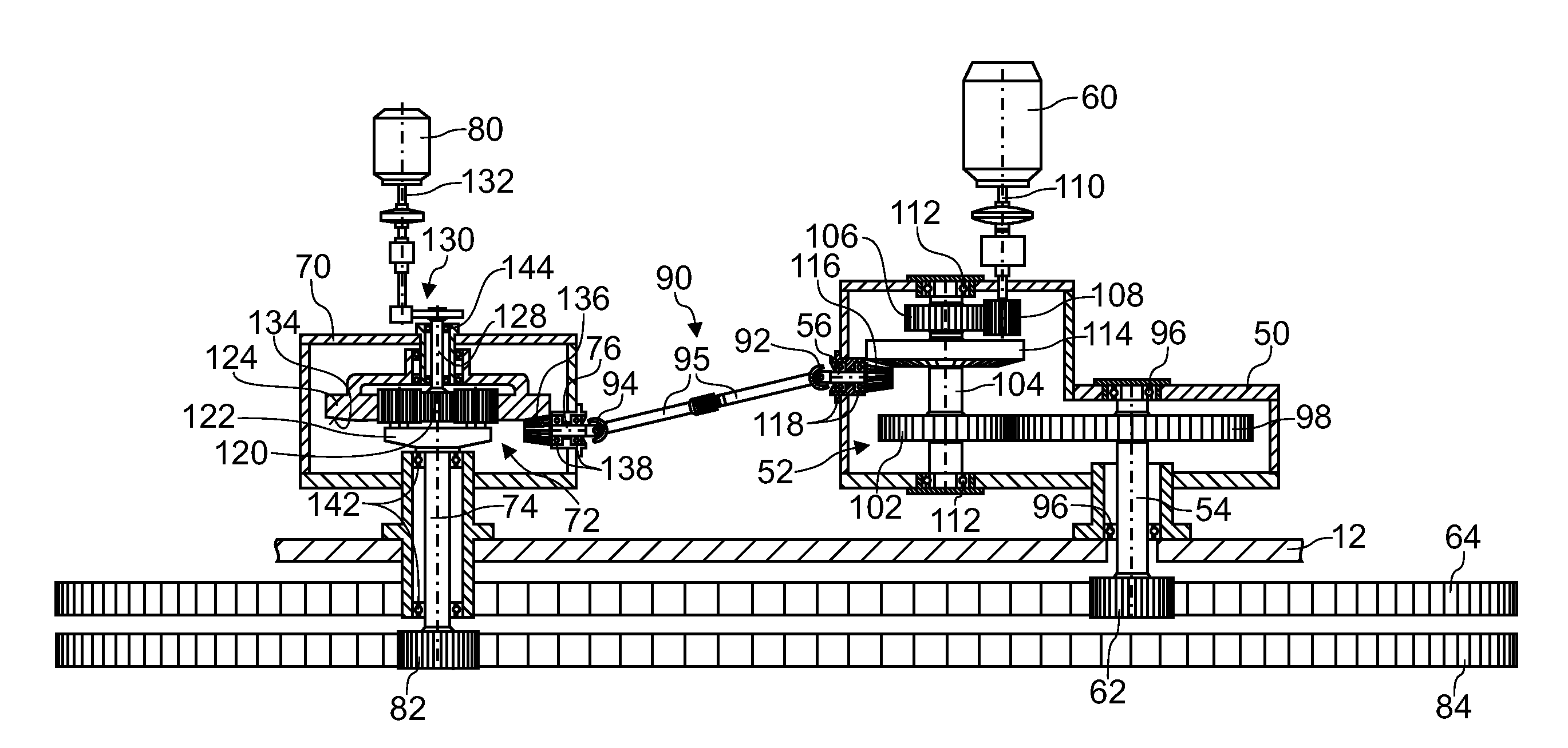 Device for distributing charge material into a shaft furnace