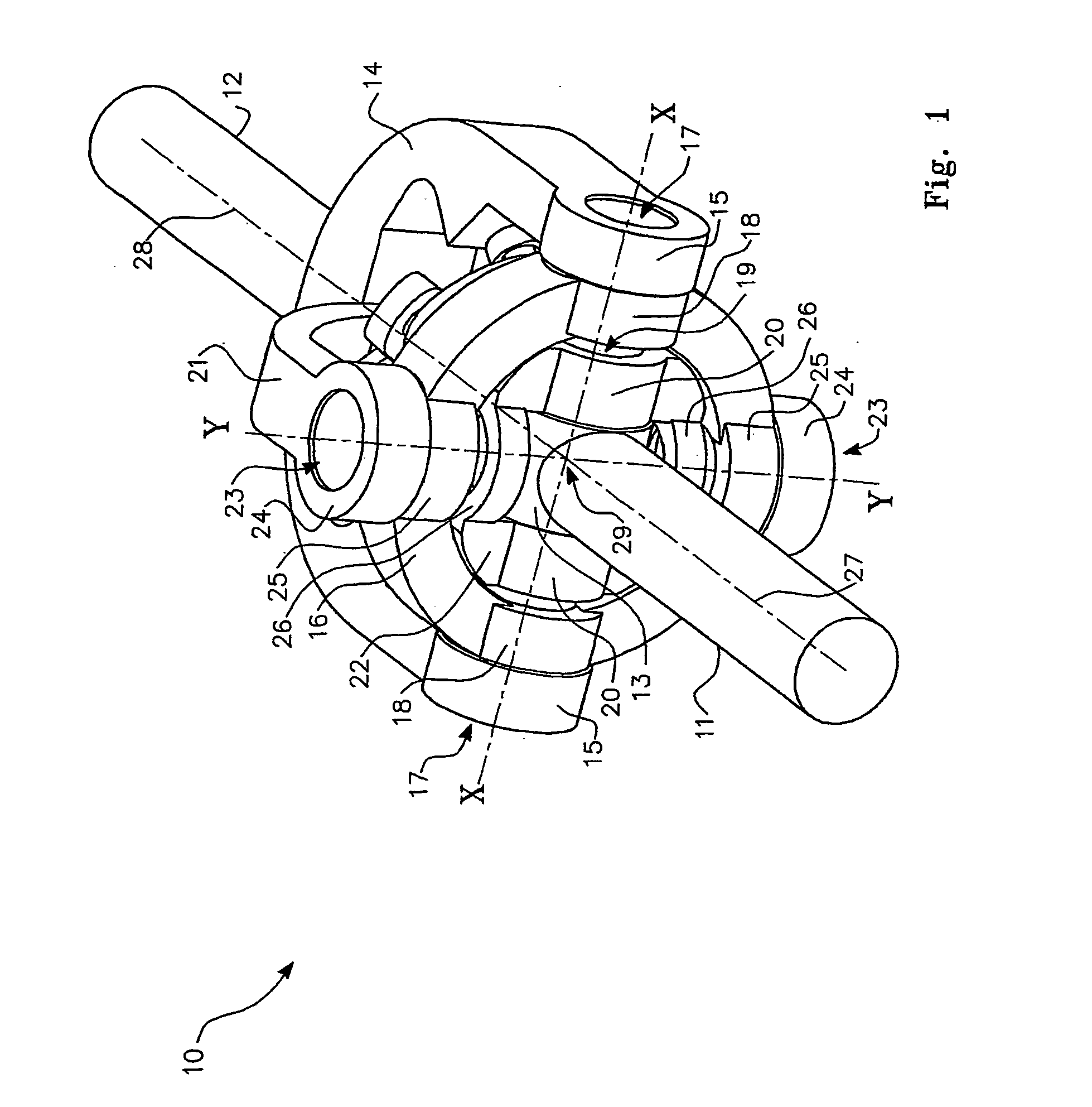 Constant velocity coupling and control system therefor