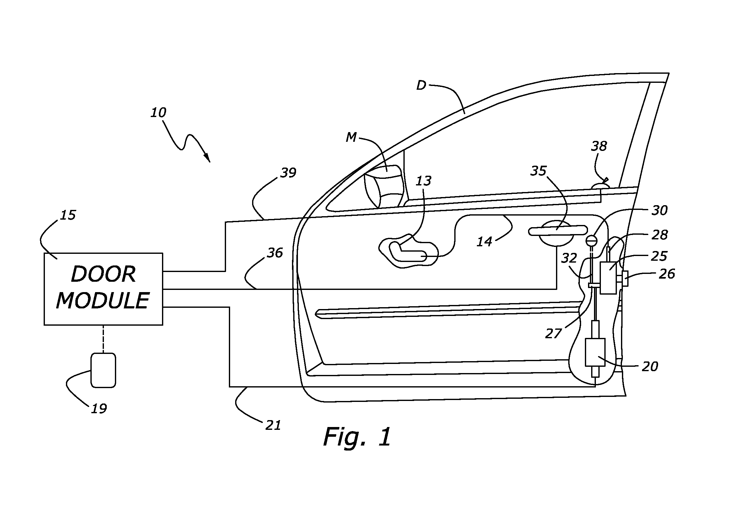 Passive Entry System for Automotive Vehicle Doors
