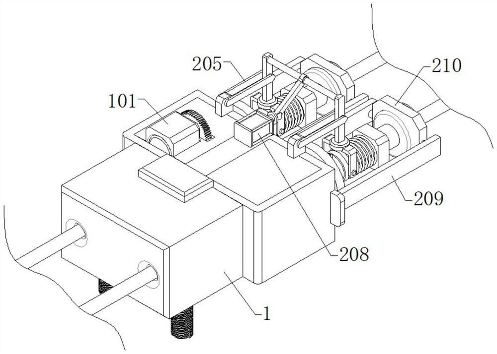 Maintenance tool for hoisting rope of elevator