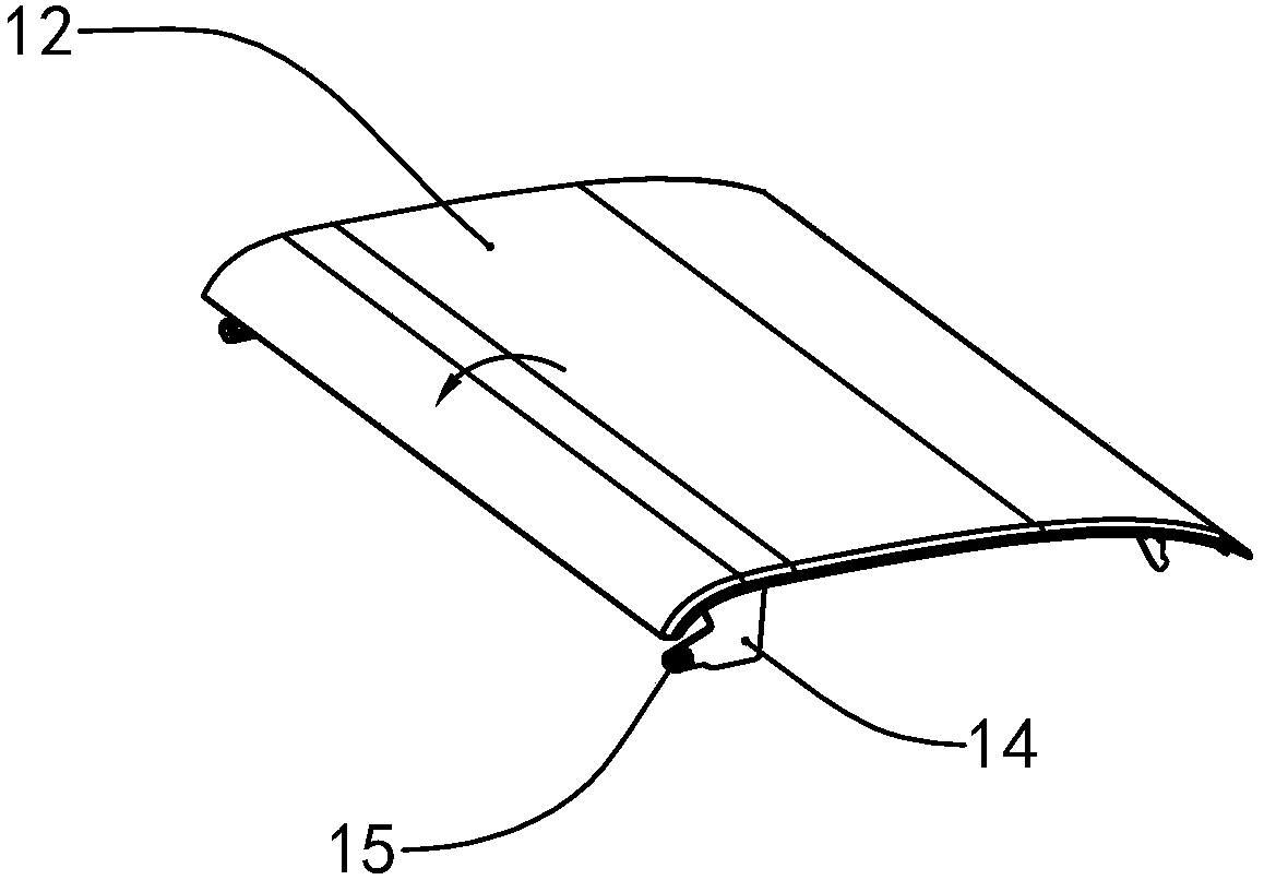 Panel opening-closing movement mechanism