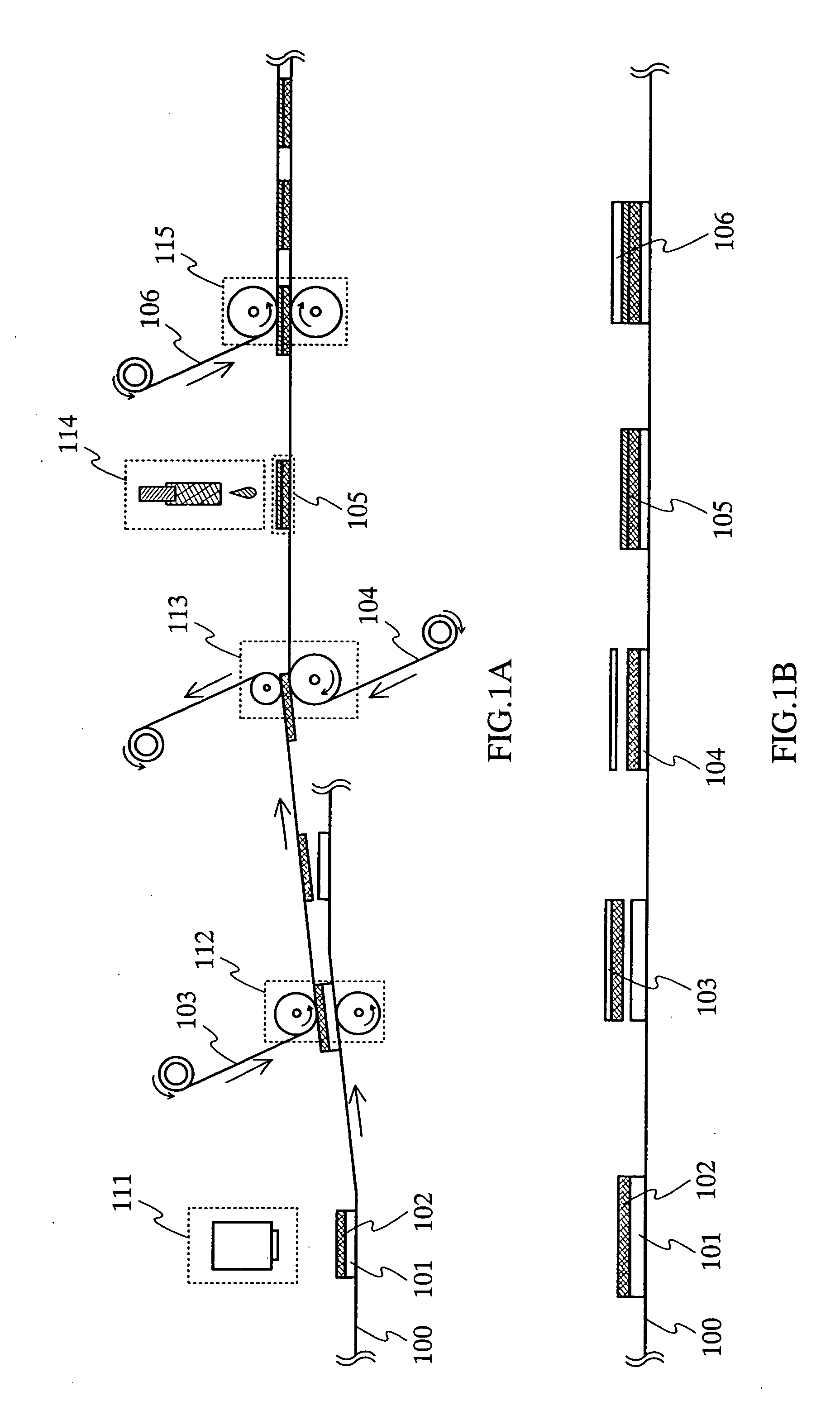 Display device, method for manufacturing the same and apparatus for manufacturing the same