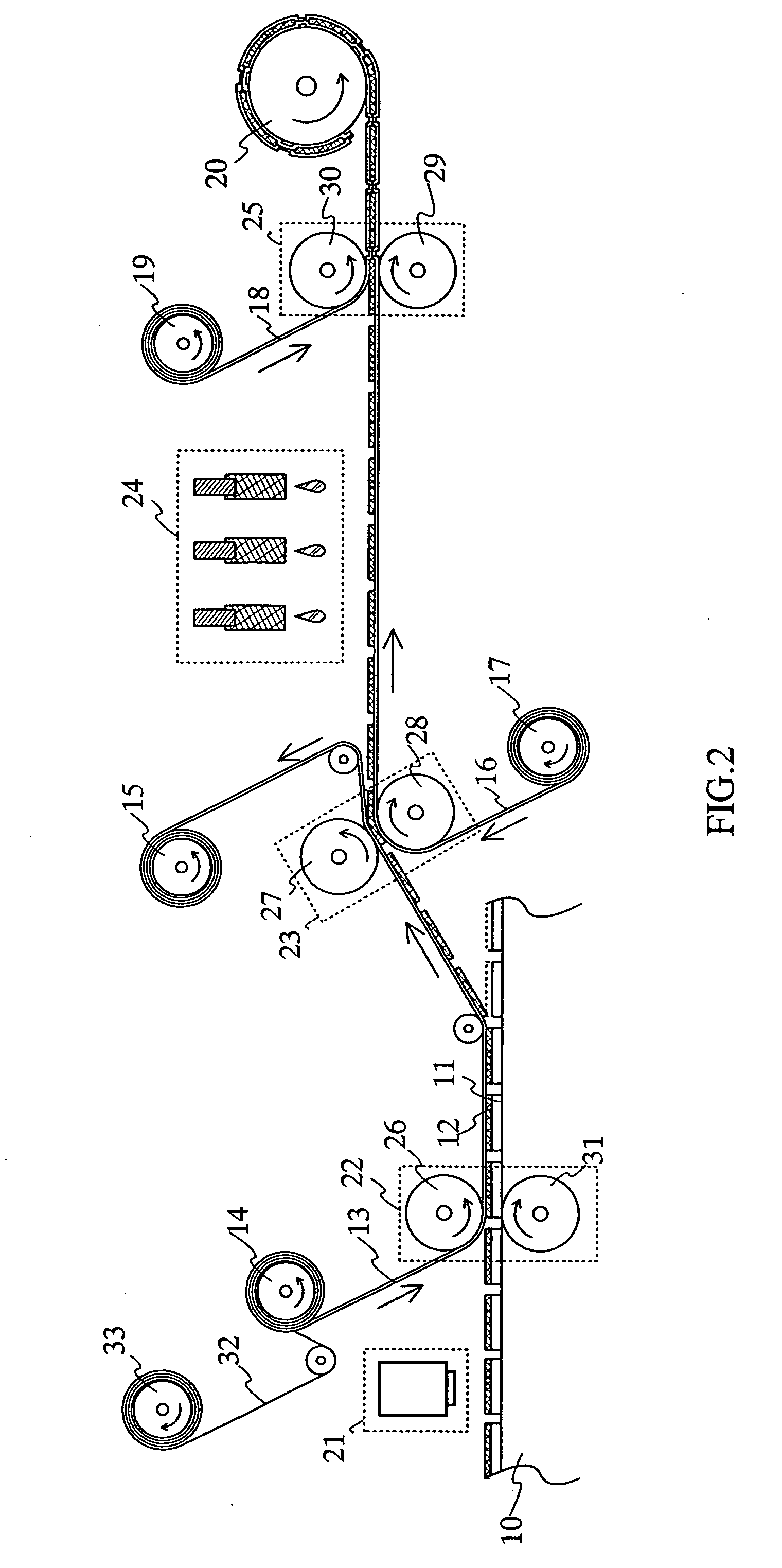 Display device, method for manufacturing the same and apparatus for manufacturing the same