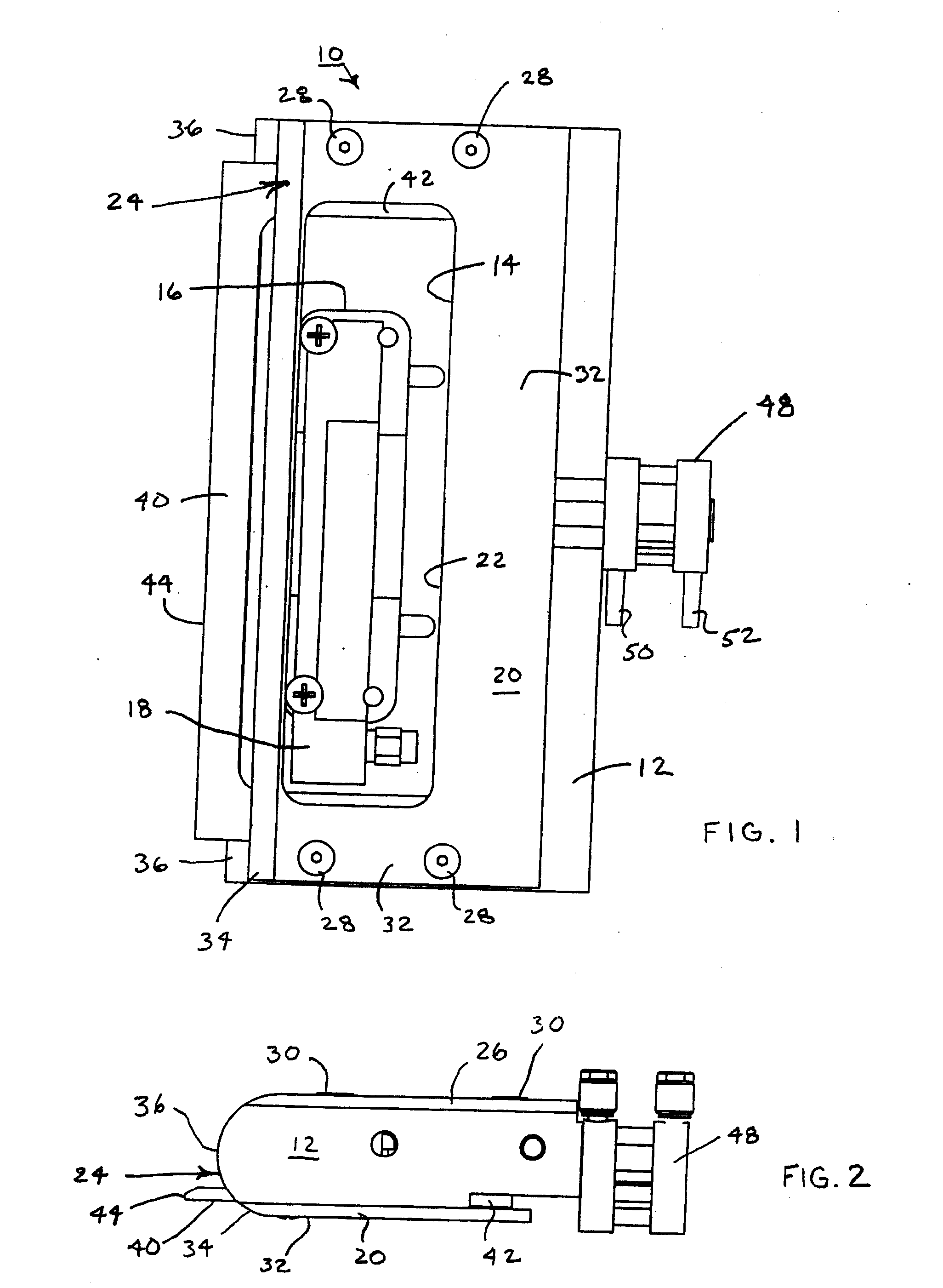 Peel plate assembly for removing programmable transponders from a web