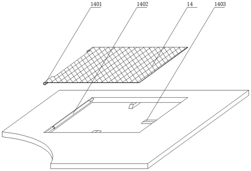 Automatic sampling equipment and method for surface soil in dry land