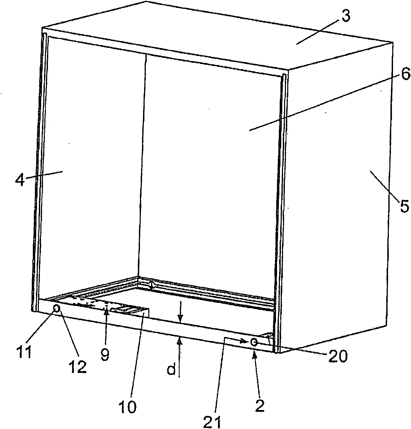 Pusher for movable furniture elements