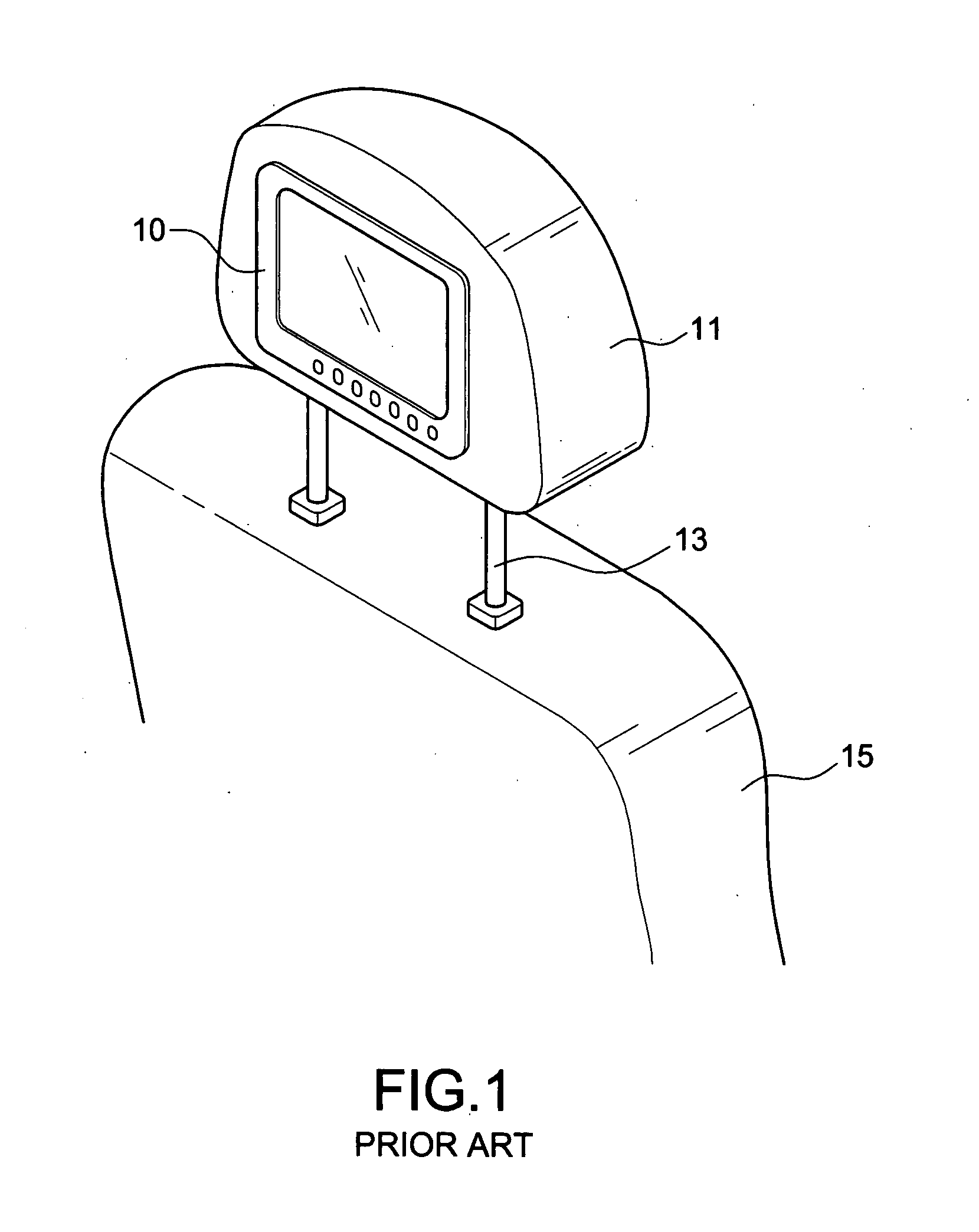 Connection arrangement for image and antenna signals of an automotive display
