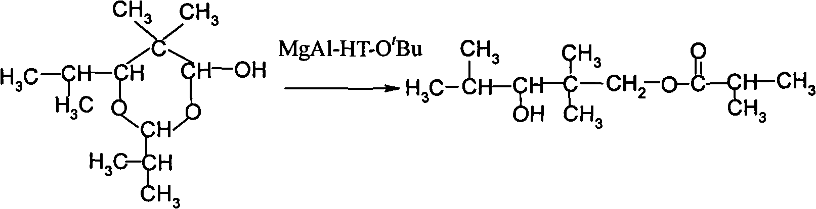 Method for preparing 2,2,4-trimethyl-1,3-pentanediol monoisobutyrate