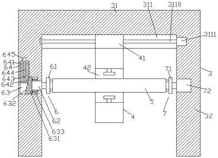 Environment-friendly efficient steel pipe surface finishing and polishing device