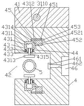 Environment-friendly efficient steel pipe surface finishing and polishing device