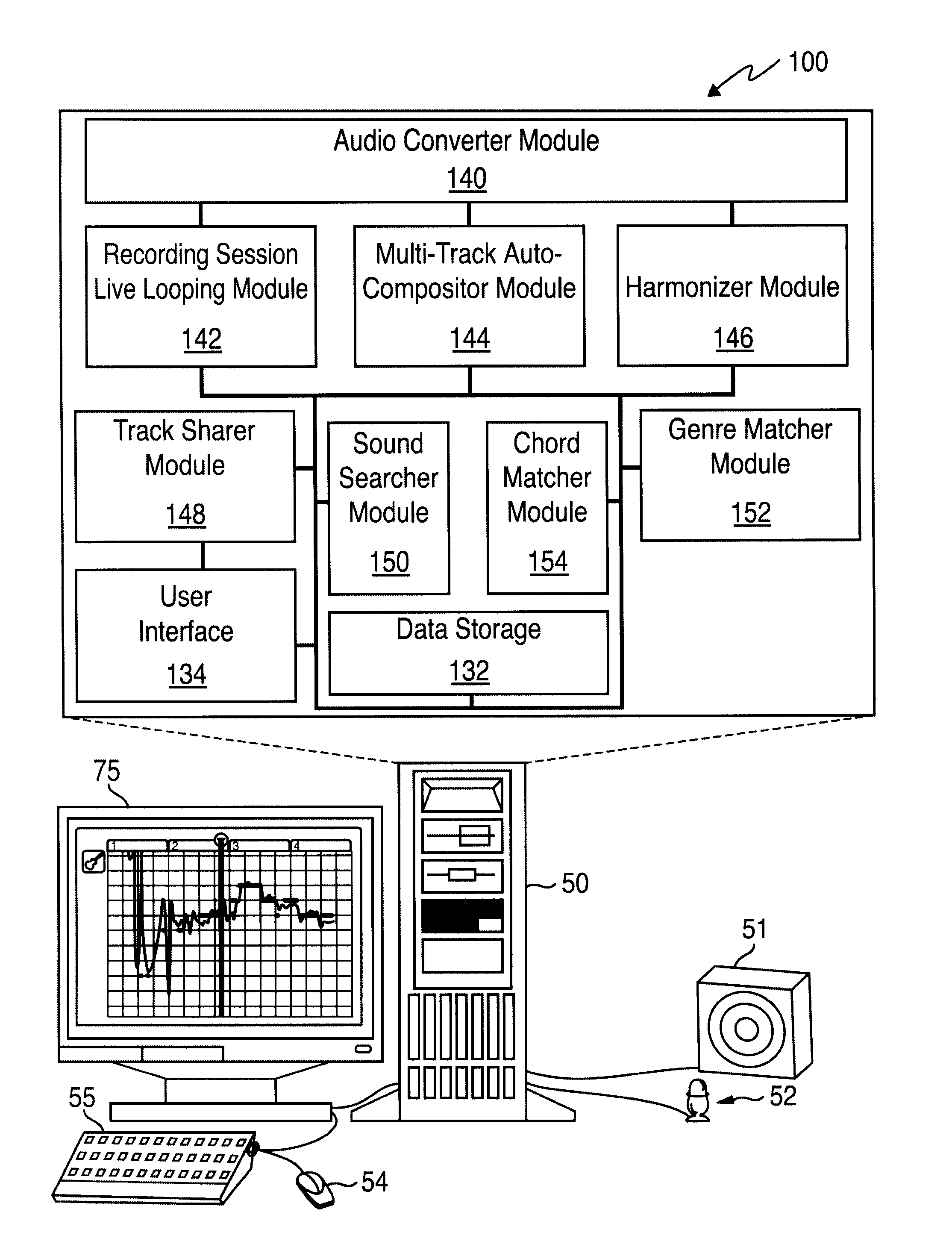 System and Method for Providing Audio for a Requested Note Using a Render Cache