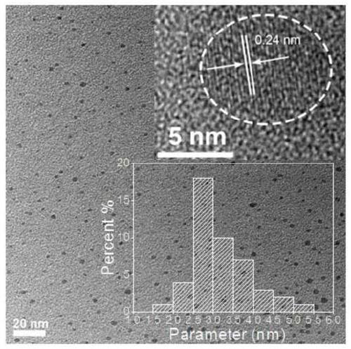 Solid luminescent carbon nanodot, preparing method and application