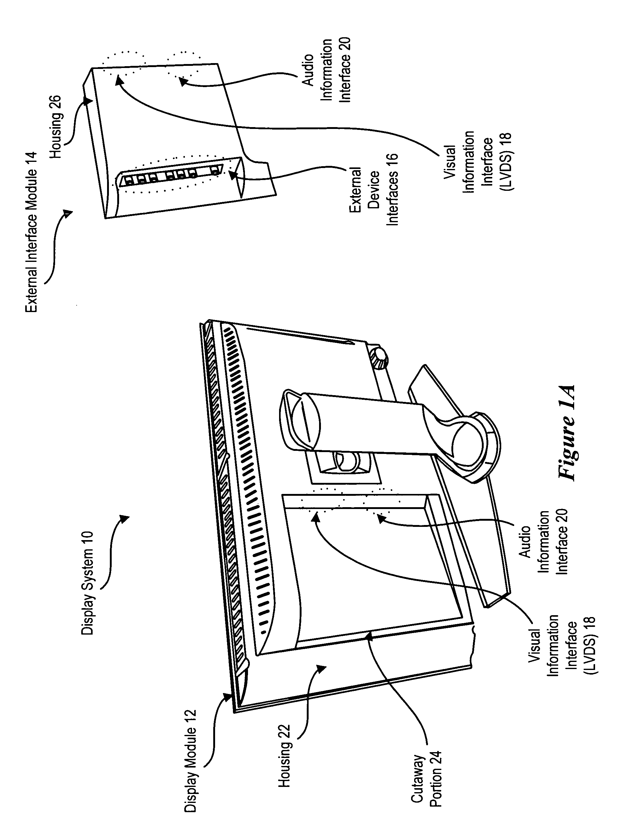 System and method for modular display