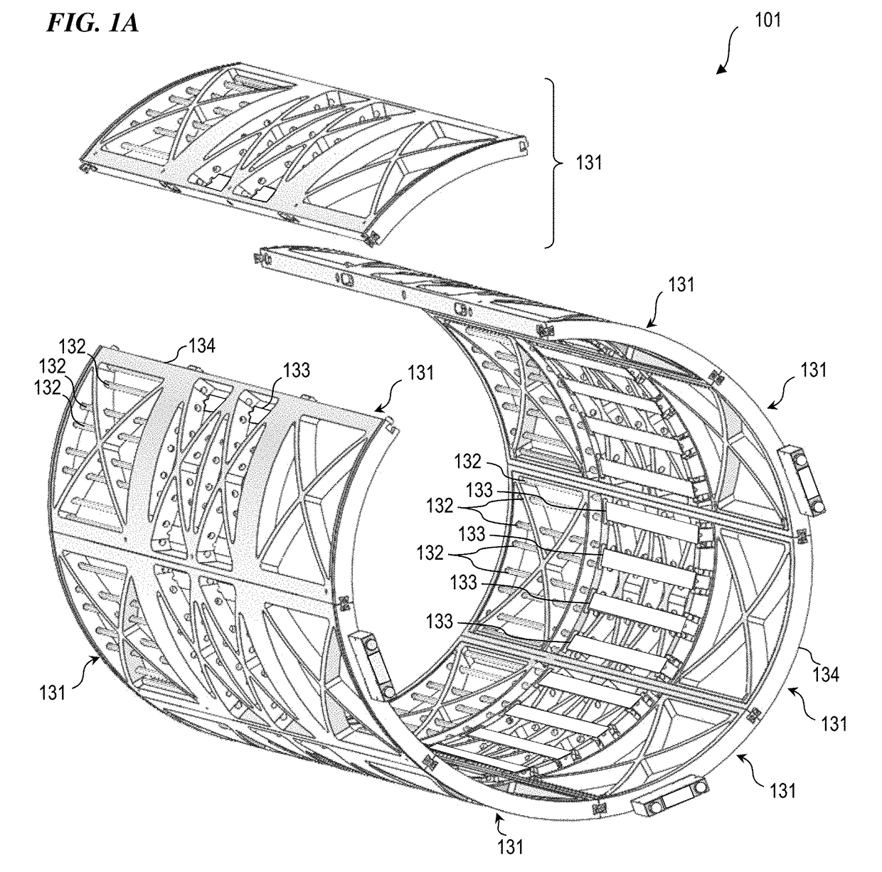 Method and apparatus for multi-part body coil