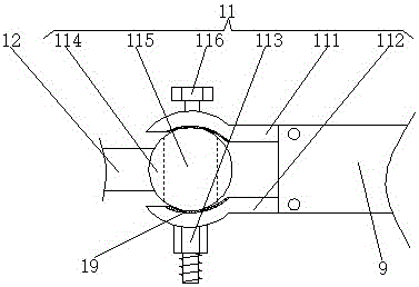 Angle grinder capable of adjusting angle of grinding disk