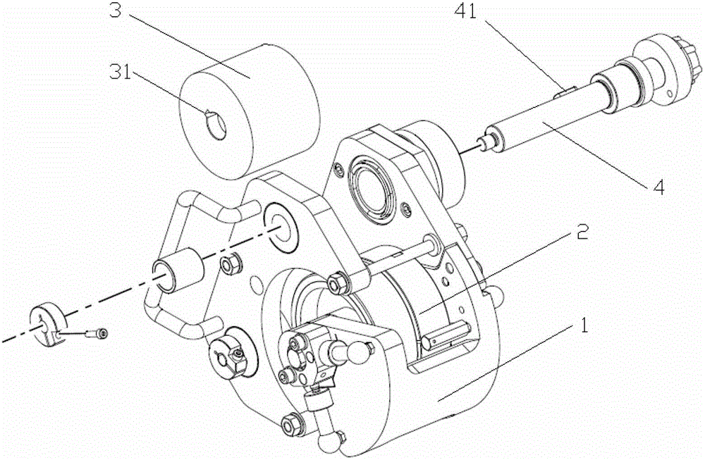 Printing module of cigarette making and plug assembling machine