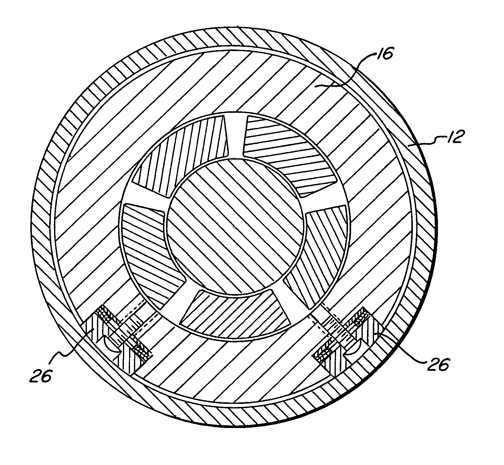 Disc spring centering device for squeeze film dampers