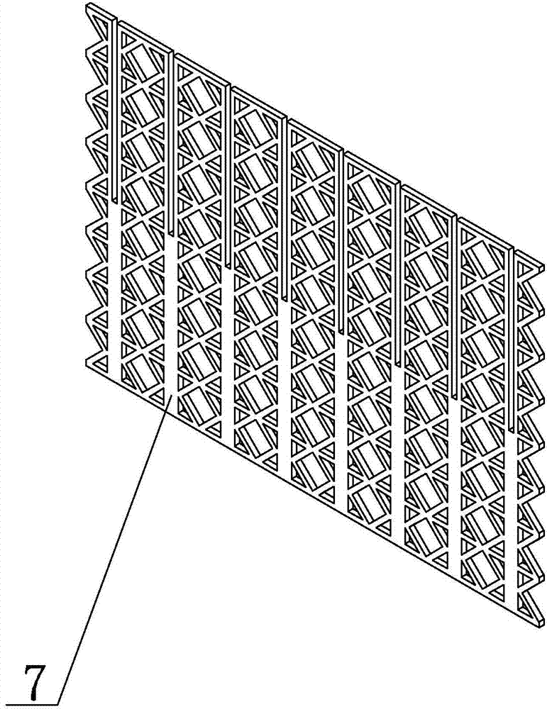 Cycle microcosmic truss insert and manufacturing method of cycle microcosmic truss structure body