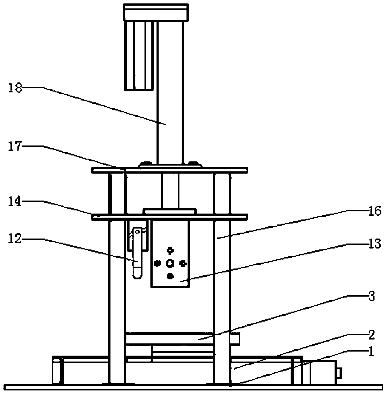 Composite nanoimprint lithography machine and working method