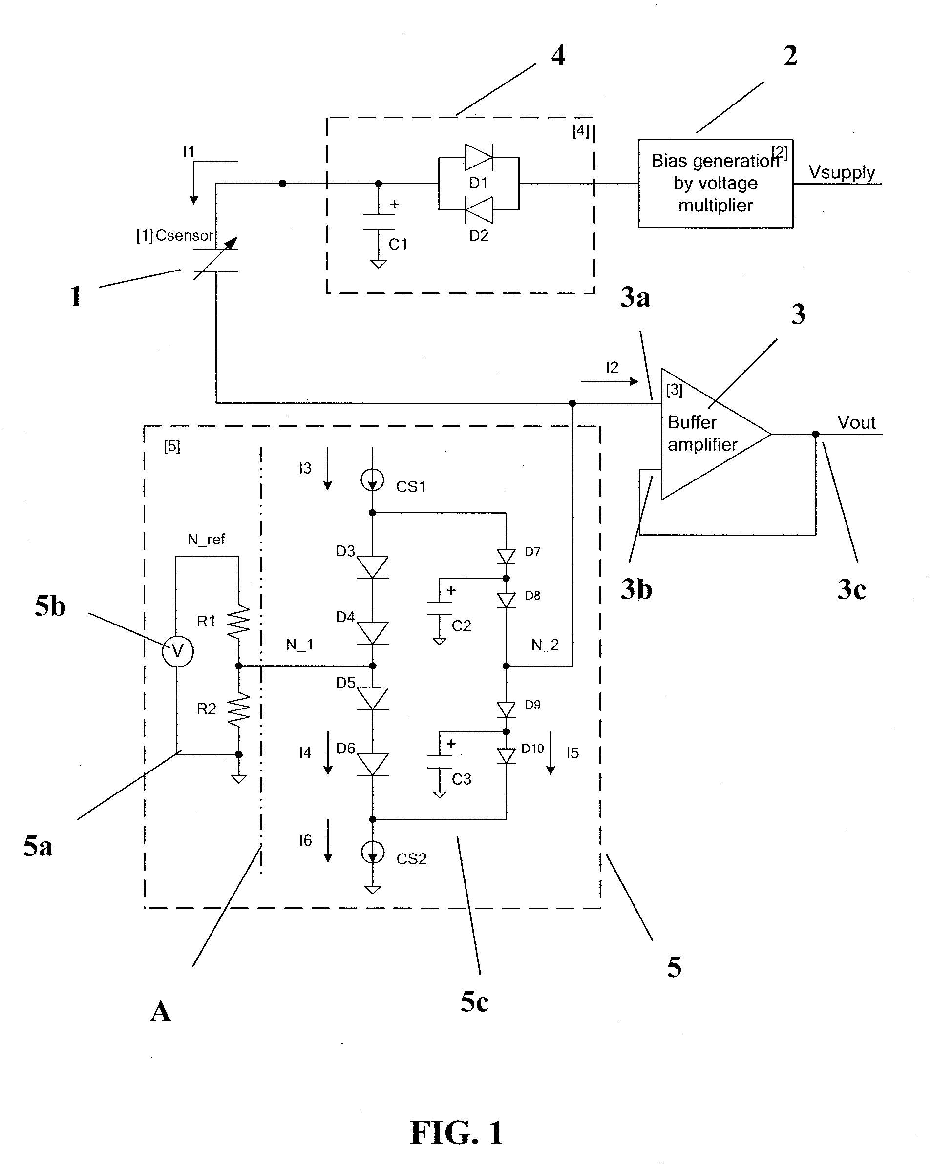 Device and method for biasing a transistor amplifier