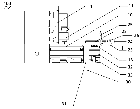 Drilling machine and tool changing method thereof