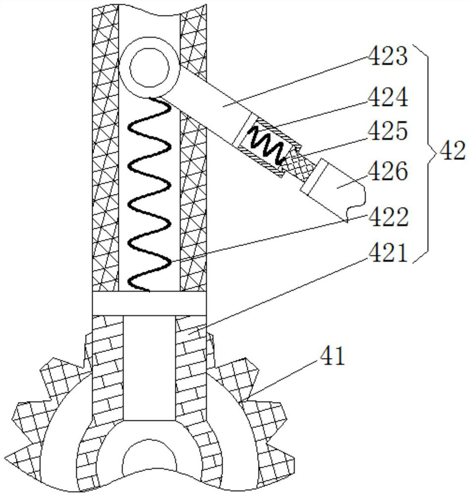 Device for preventing deviation in circular steel pipe cutting process