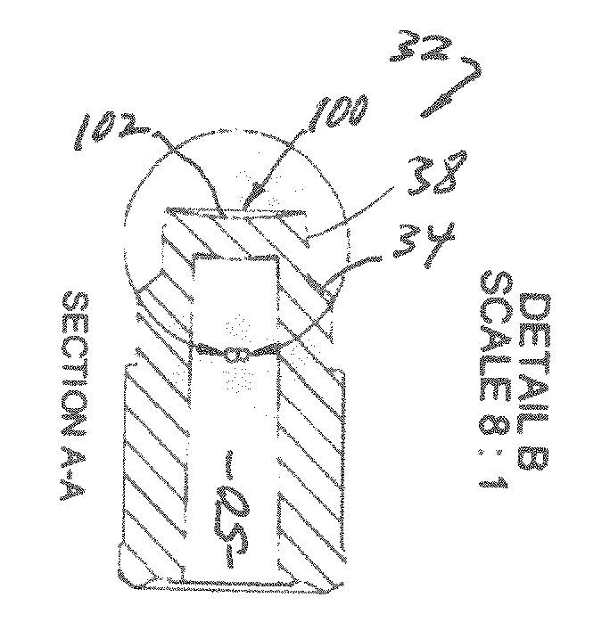 Swabable valve with curvilinear valve stem