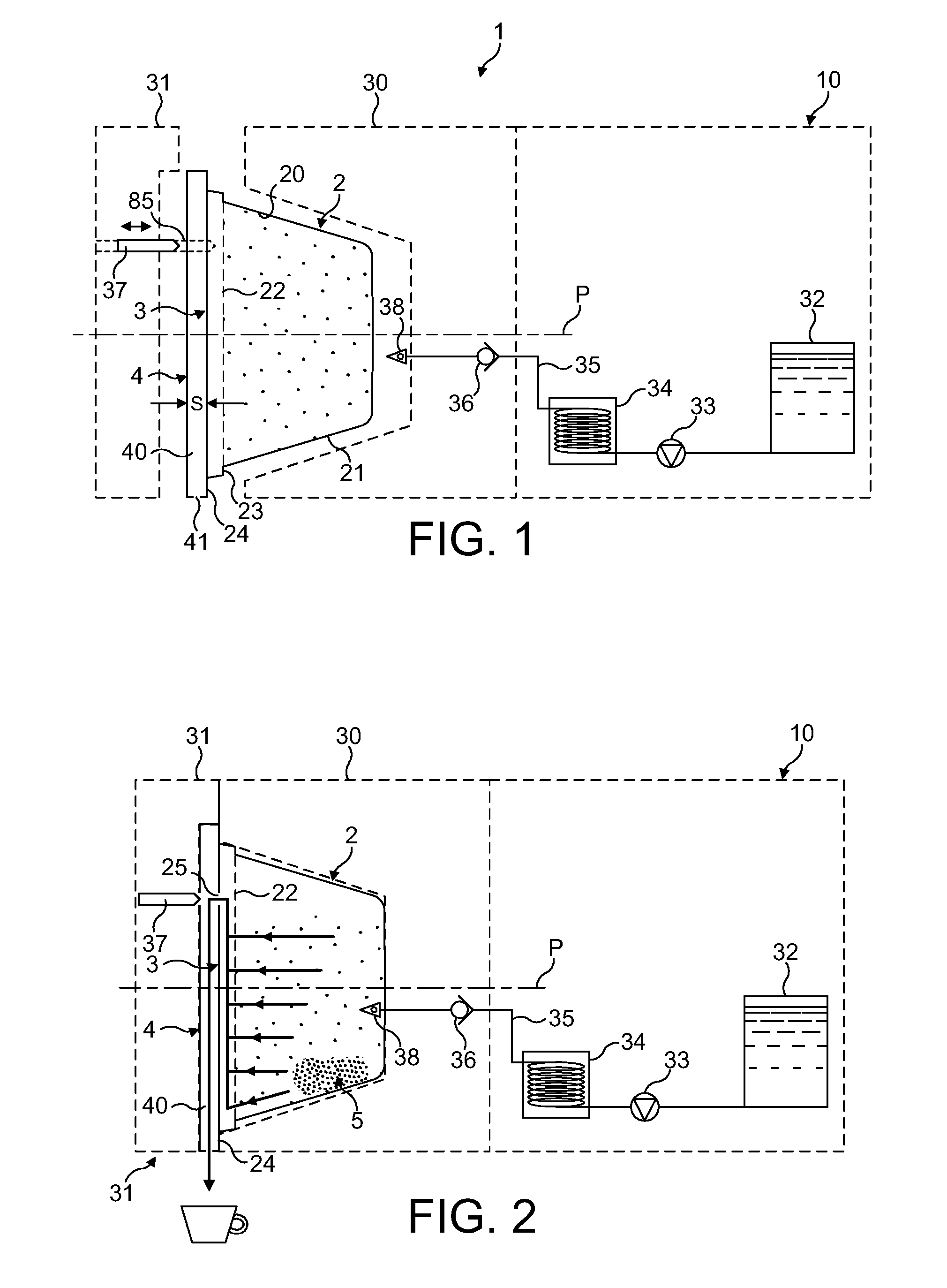 Method for preparing a beverage from a capsule