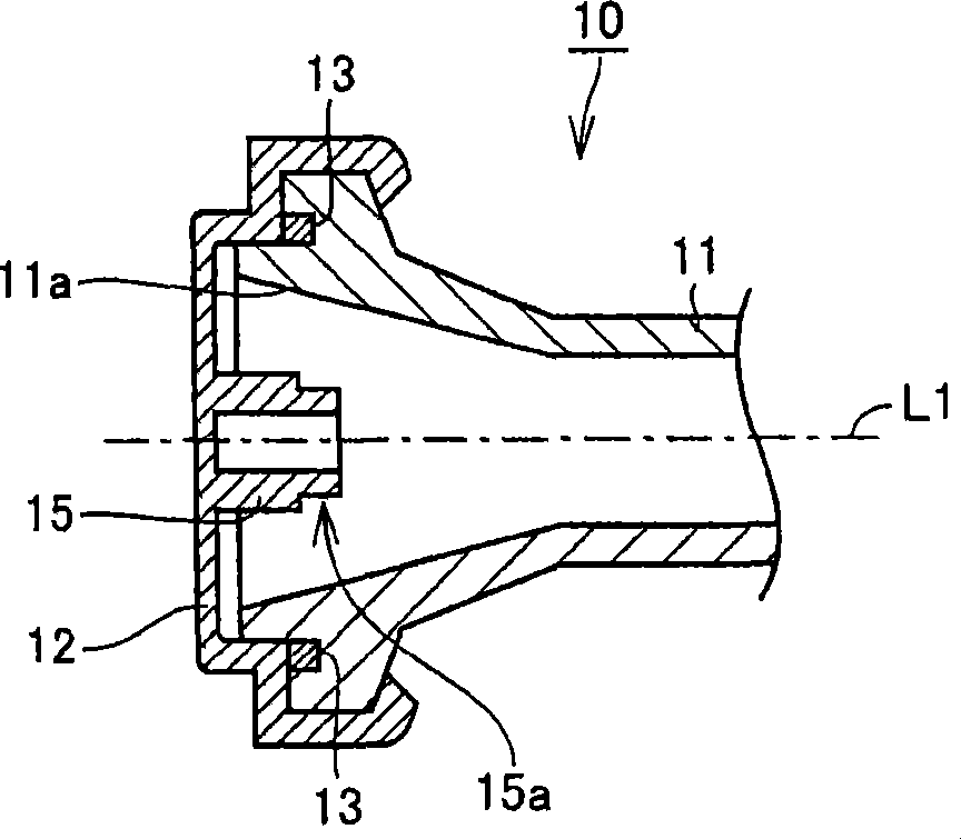 Primary radiator, low noise block down-converter, and parabolic antenna apparatus