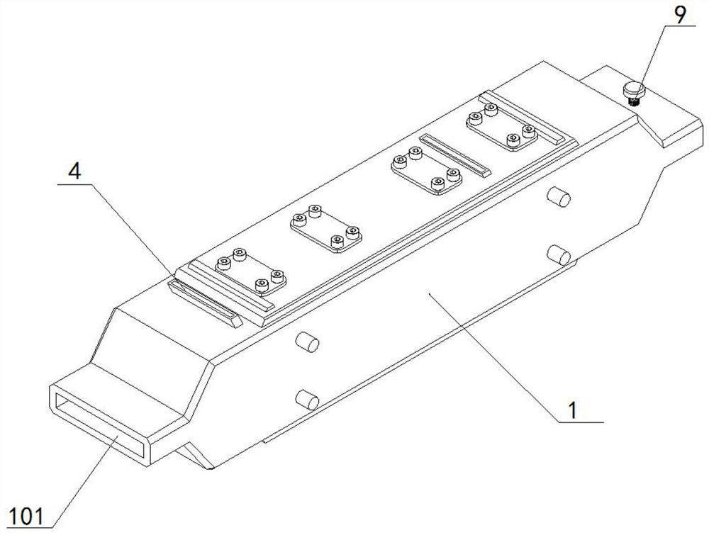 A textile machine dust removal device