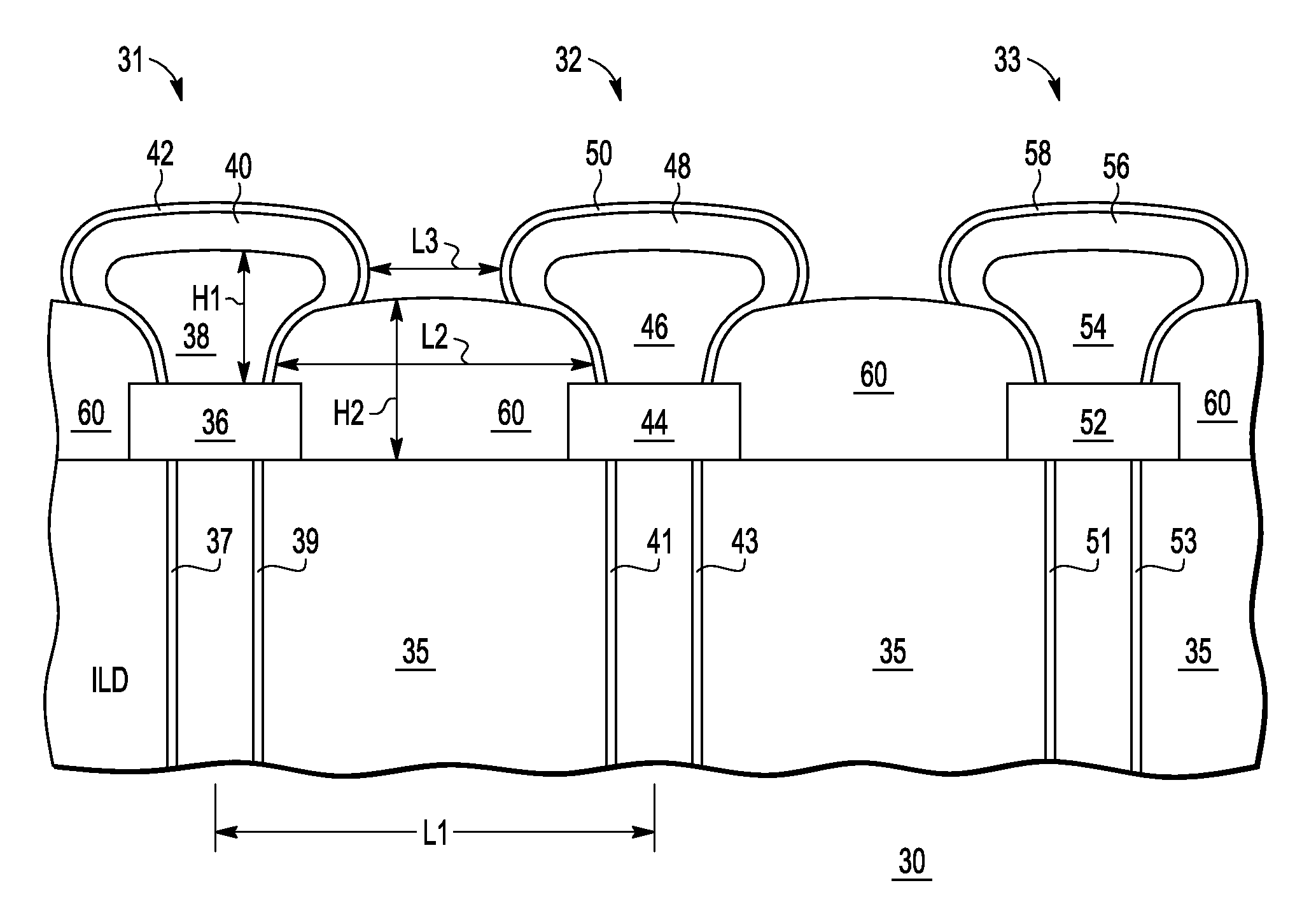 Bond pad with multiple layer over pad metallization and method of formation