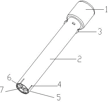 Vacuum blood sampling tube