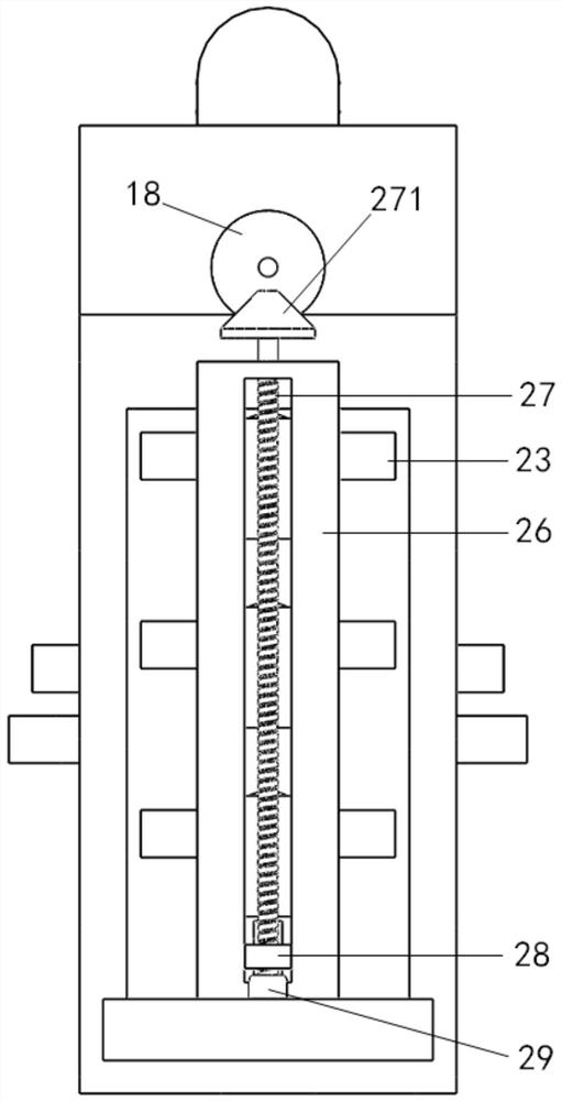 A building material lifting device whose safety performance increases step by step with height