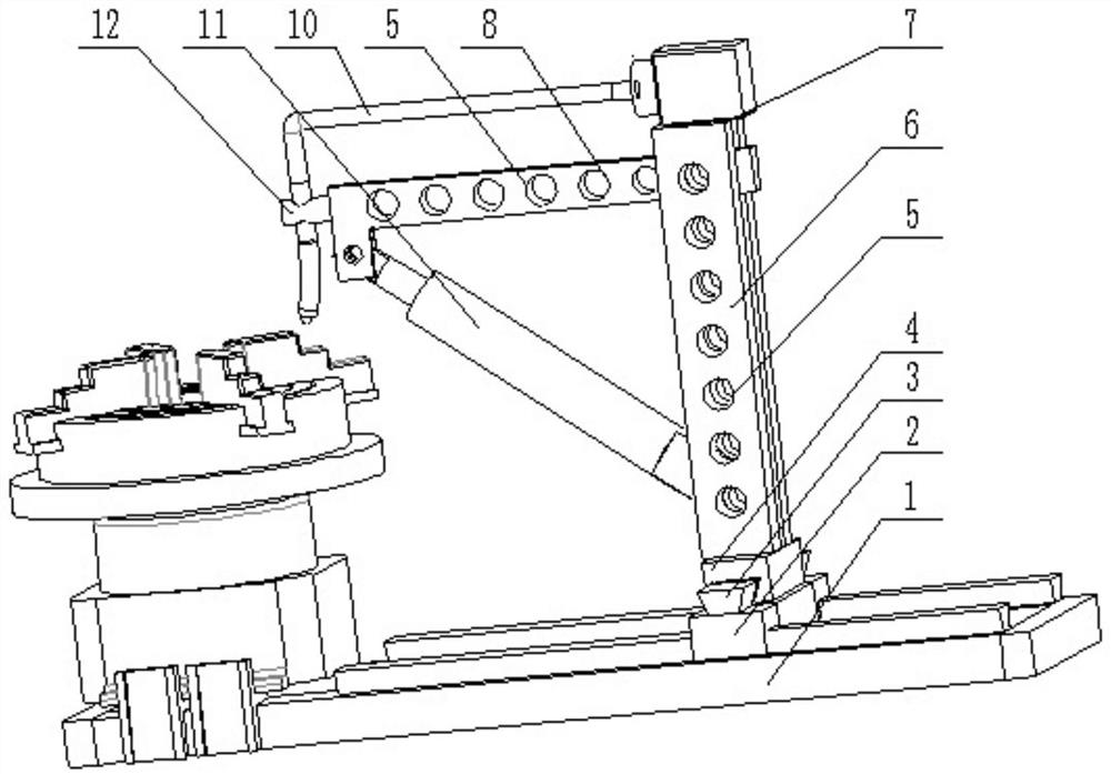 An accurate positioning welding system and welding method for cutting head picks of roadheader