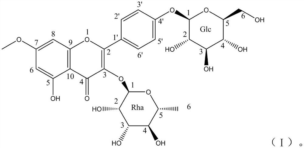 Novel flavonoids of Luo Han Guo, its preparation method and application in honeybee attractant