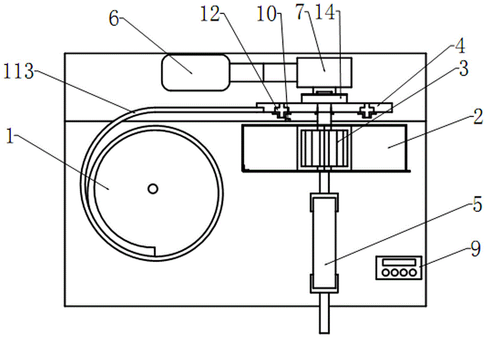 Inner stopper shaping mechanism and core rod installation device with inner stopper shaping mechanism