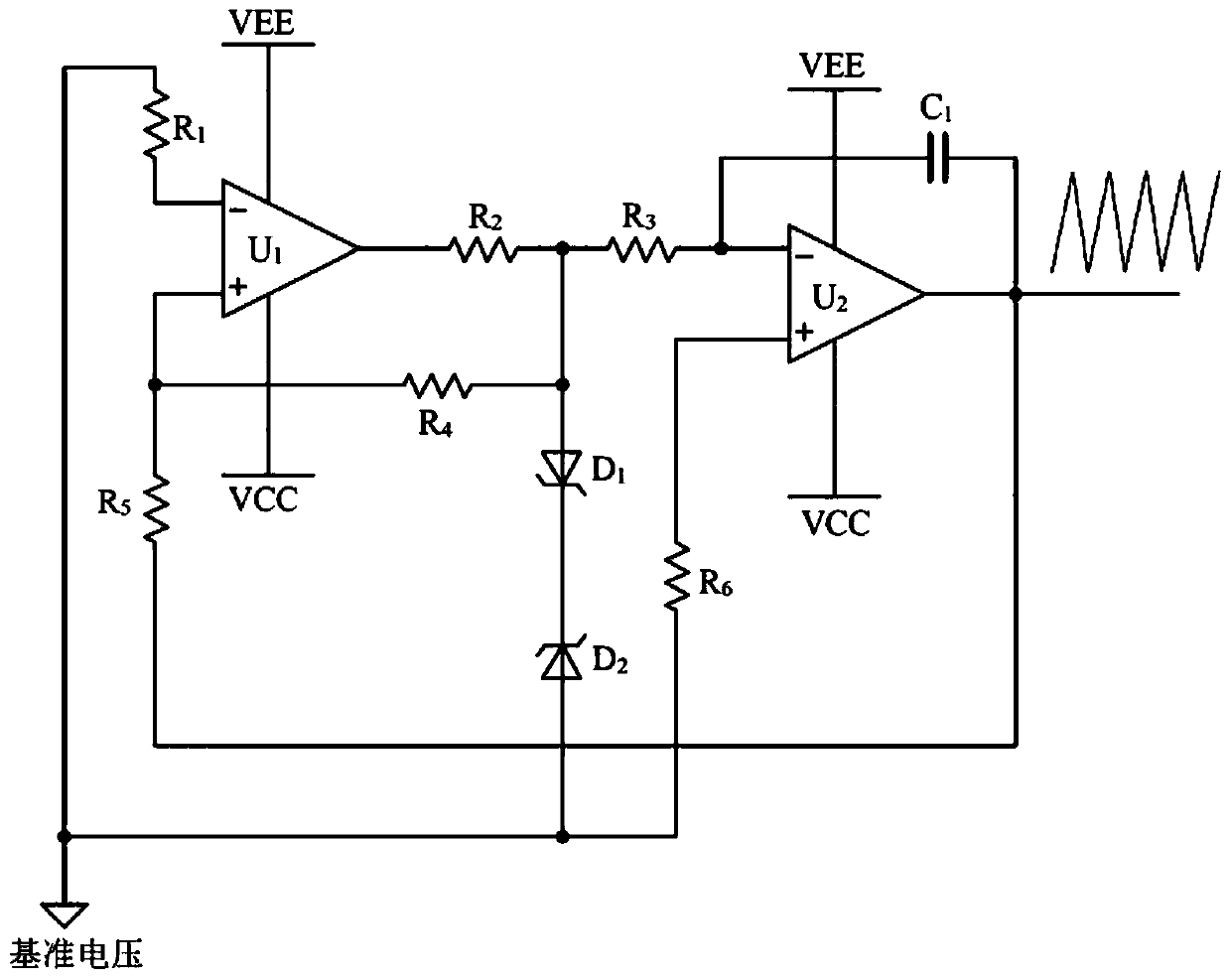 Bi-directional electromagnet driving circuit and application method of dual-duty ratio pulse width modulation signal