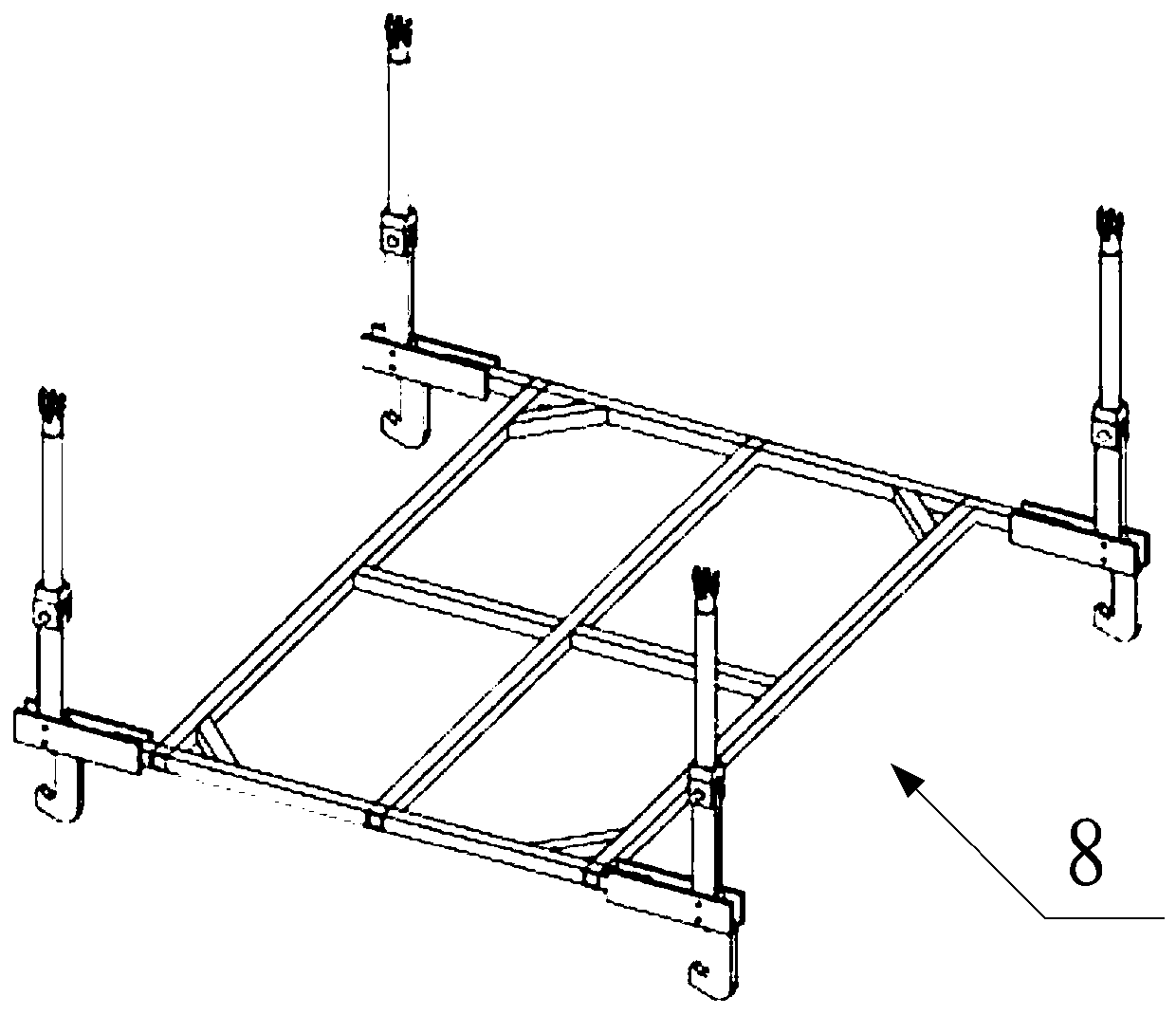 Large workpiece heating furnace