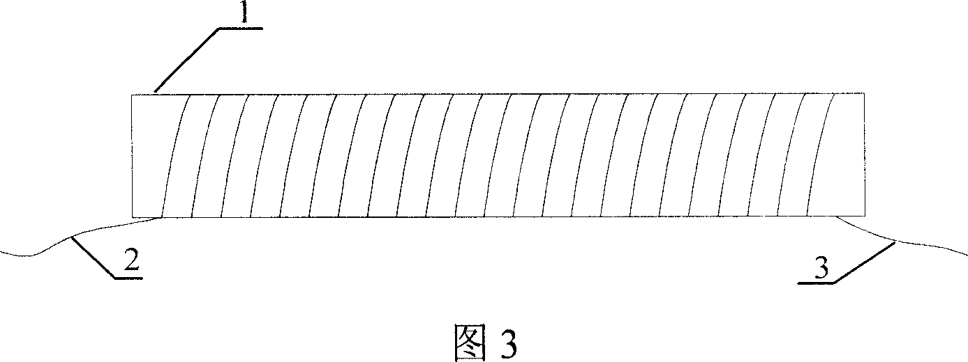 Spiral type hollow coil current-sensing device