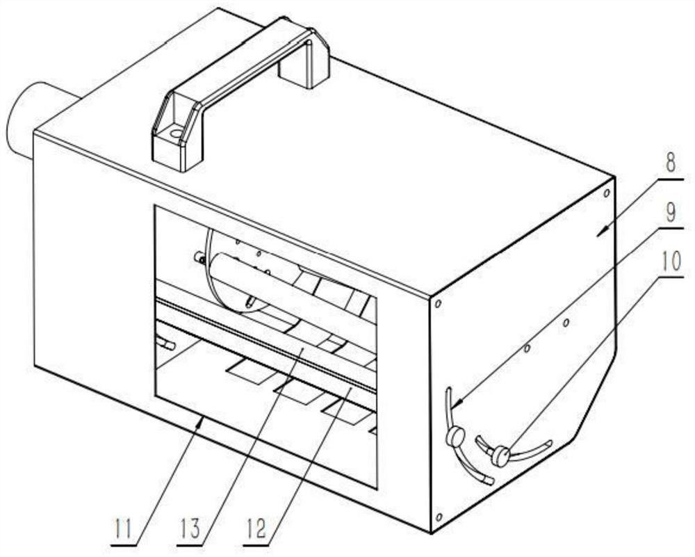 Tea leaf tender shoot picking machine and method