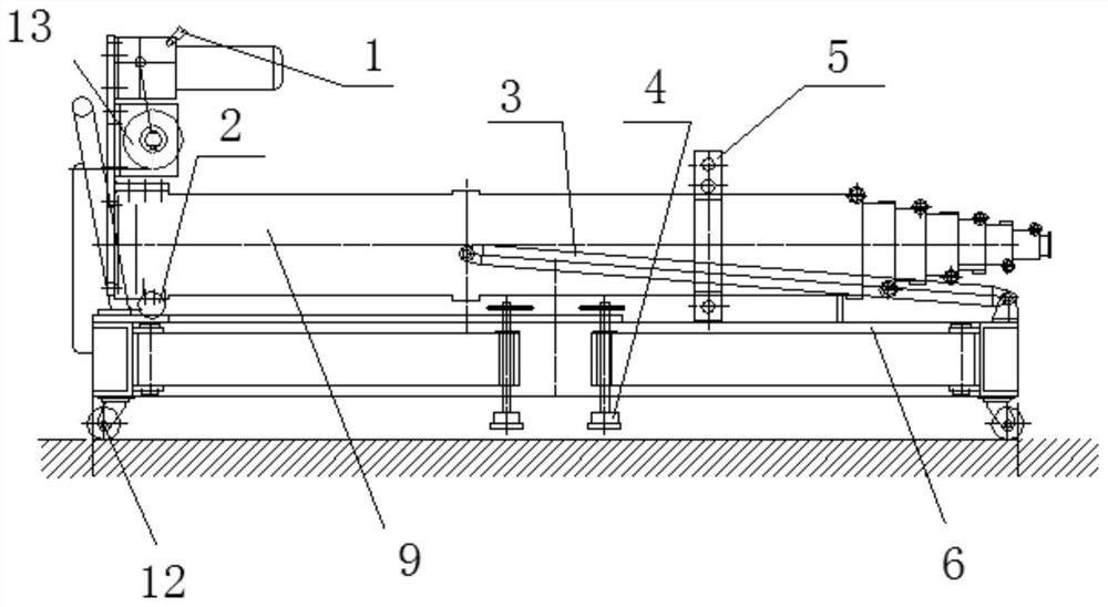 A non-metallic vertical lift test device