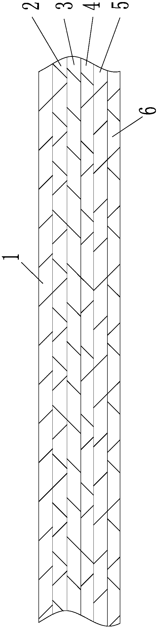 Environmental conductive copper and aluminum foil shielding materials for communication cable and manufacturing method thereof