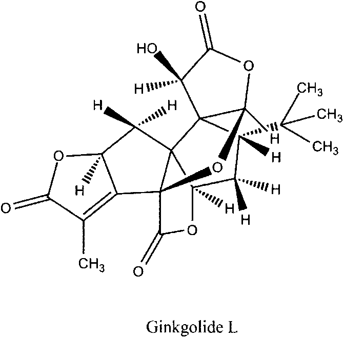A kind of preparation method of Ginkgolide L