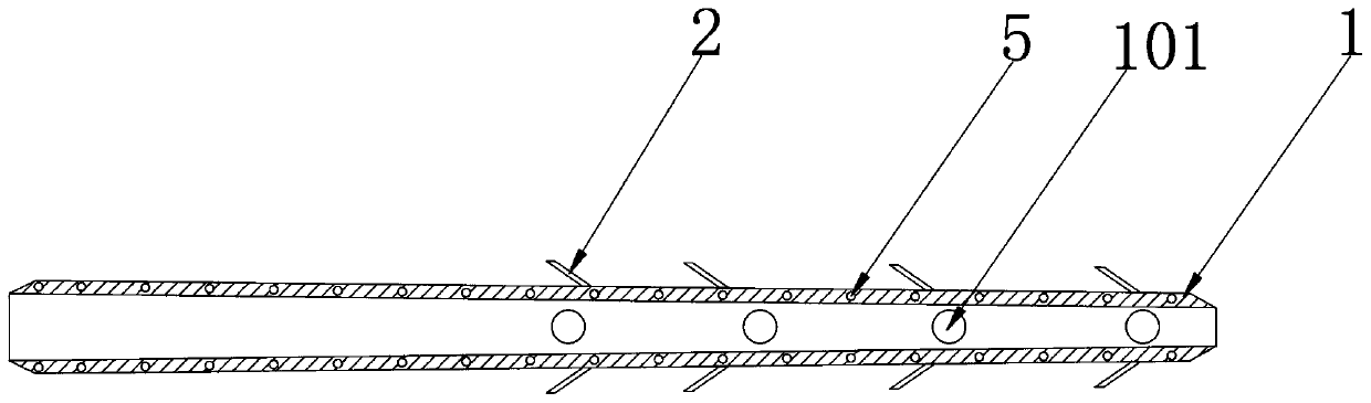 Stent drainage tube applied to pancreaticoenterostomy