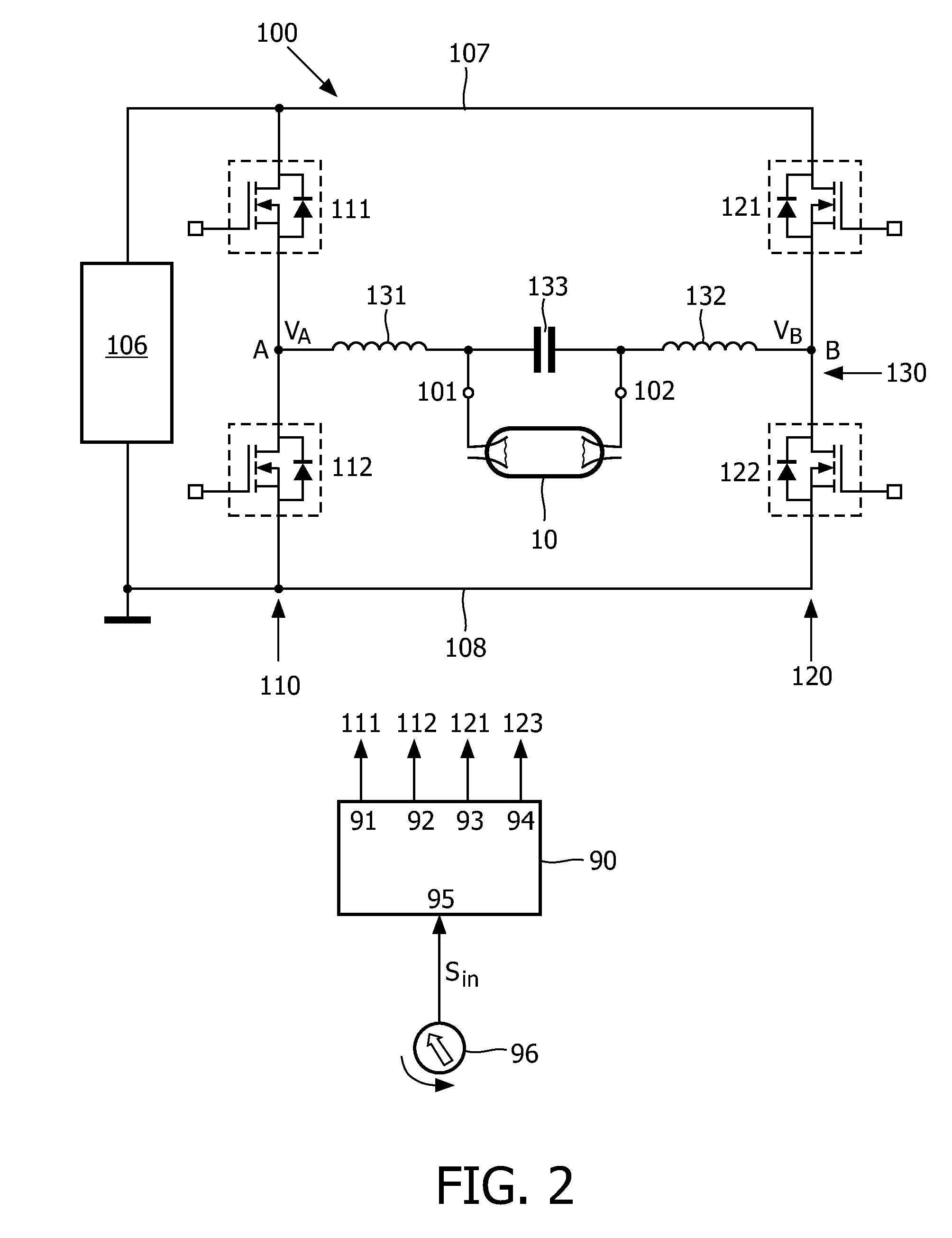Dimmable light generating device