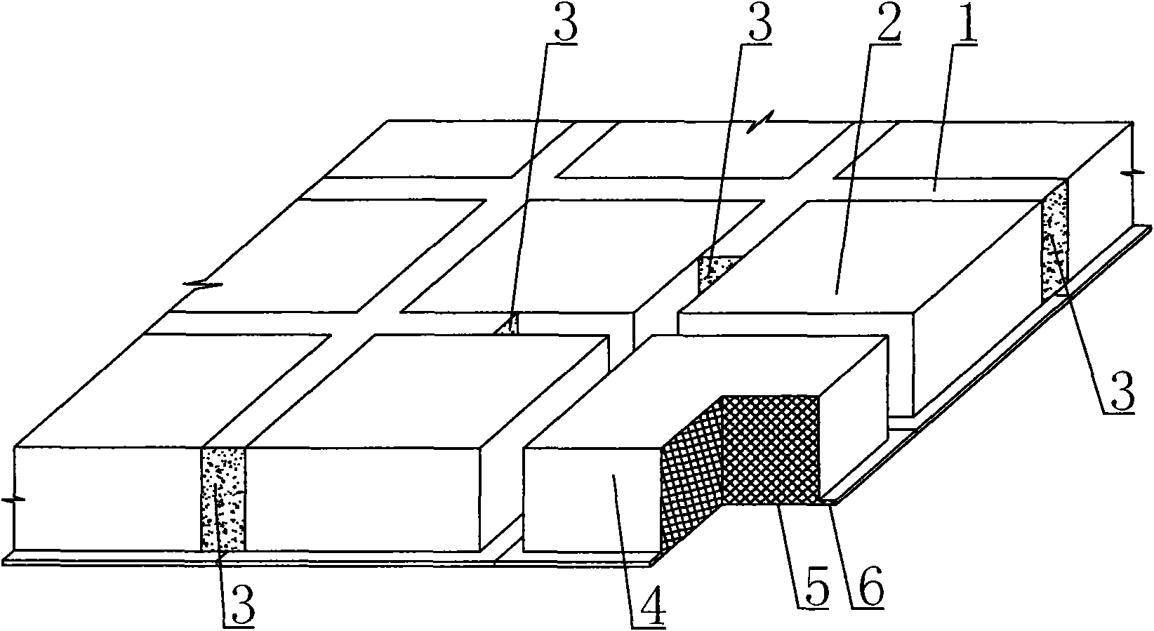 Reinforced concrete lightweight board