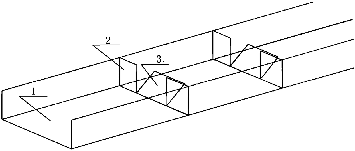 Ladder-shaped fishway with adjustable local water retaining height and design method thereof